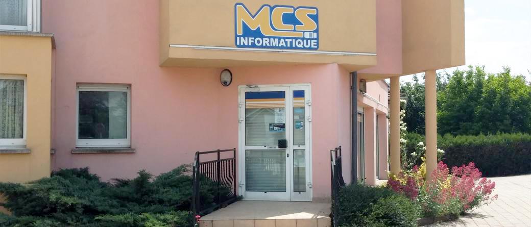 Entrée proche de Mulhouse MCS Informatique